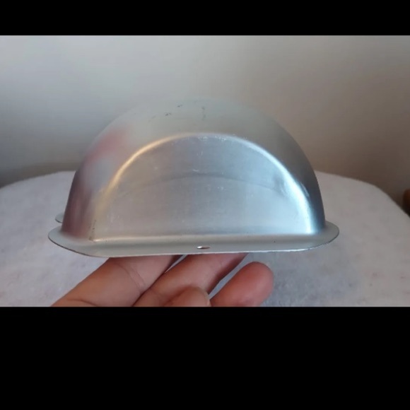 WILTON VTG SNOWMAN STAND UP OR FLAT 2105-1394 ALUMINUM CAKE PAN JELLO MOLD 1984 - Picture 3 of 4